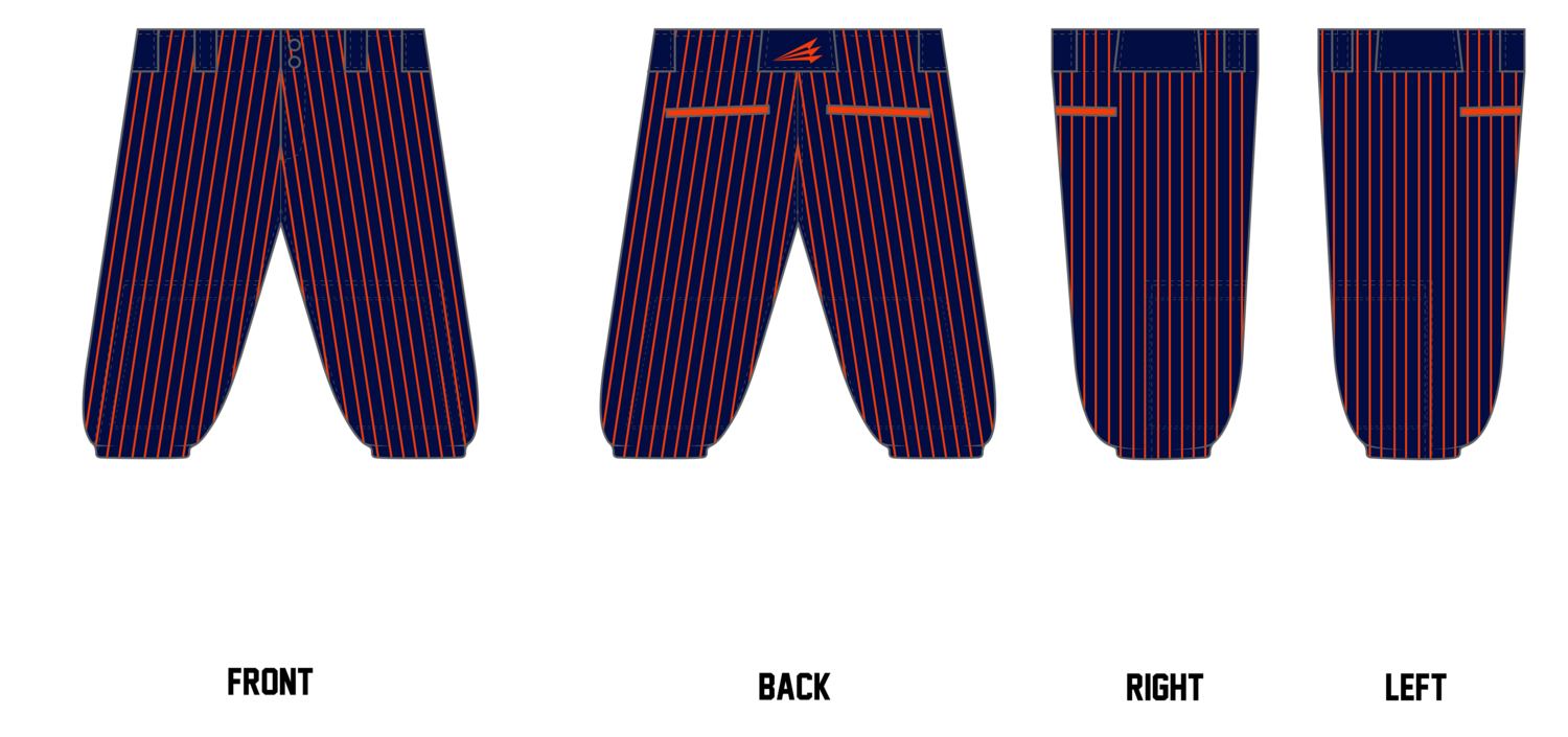 Penticton Tigers CUSTOM Knicker Baseball Pant #BP1b