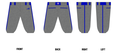 Whiteland Wrens CUSTOM Knicker Baseball Pant #BP4