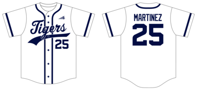 Penticton Tigers Custom NanoDri Baseball Jersey #J3b