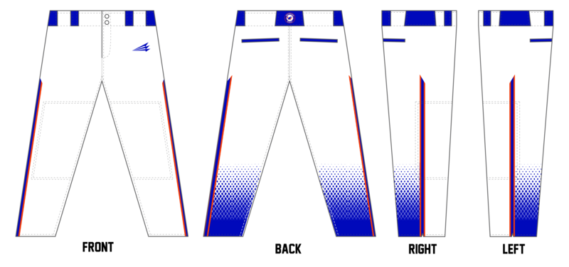 Whiteland Wrens CUSTOM Knicker Baseball Pant #BP5a