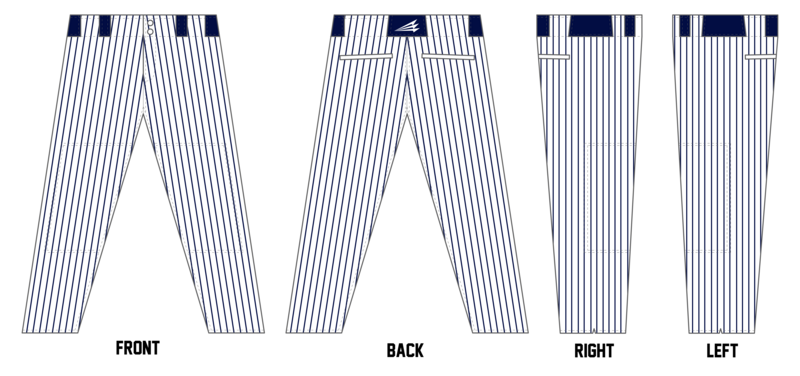 Loudoun Aces Custom Relaxed Baseball Pant #BP1B