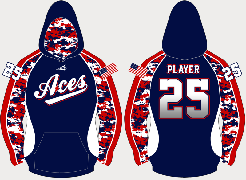 Loudoun Aces Custom Vulcan Hoodie #VH1