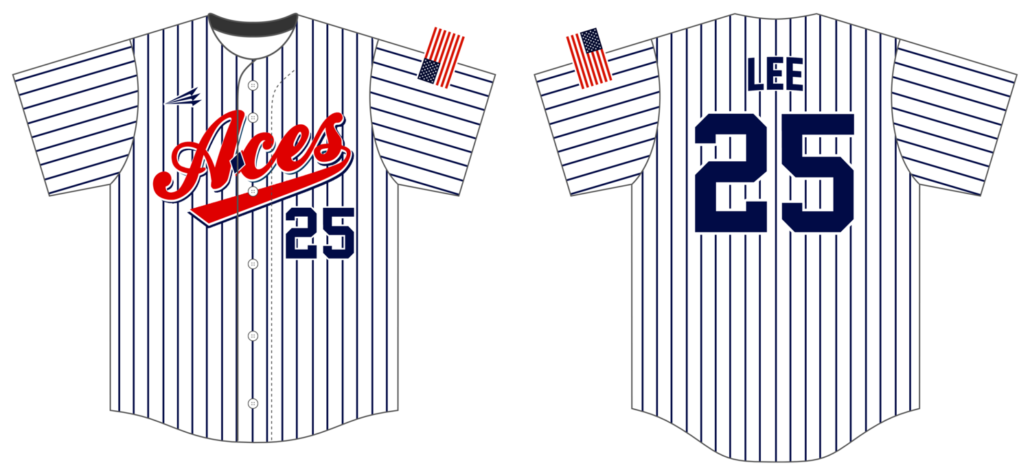 Loudoun Aces Custom NanoDri Baseball Jersey #J1
