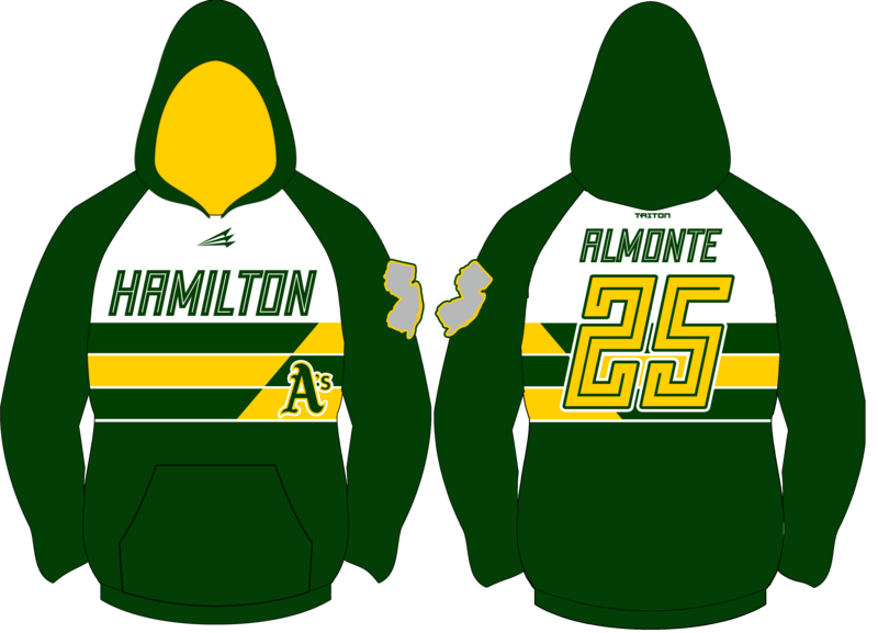 Hamilton A&#39;s Custom Vulcan Hoodie #VH1B