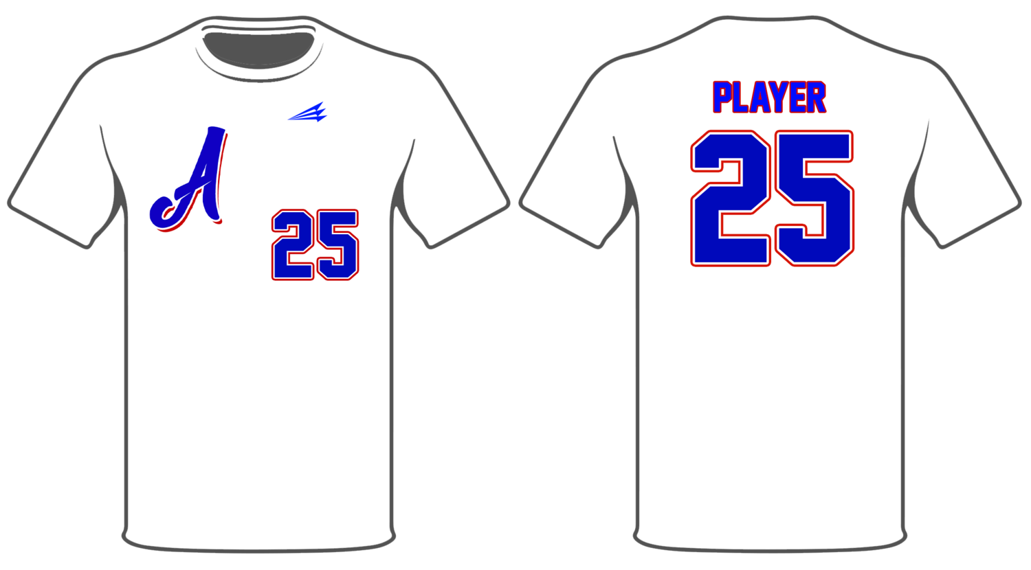 AMBUSH Baseball Custom HyperTee #HT1B