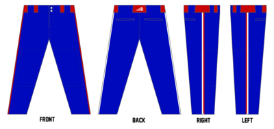 AMBUSH Baseball CUSTOM Relaxed Baseball Pant #BP11
