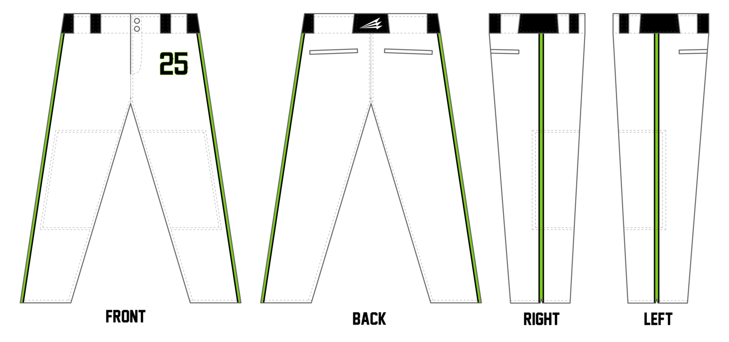 Romeoville Titans CUSTOM Relaxed Baseball Pant #BP4D