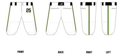 Romeoville Titans CUSTOM Knicker Baseball Pant #BP4E