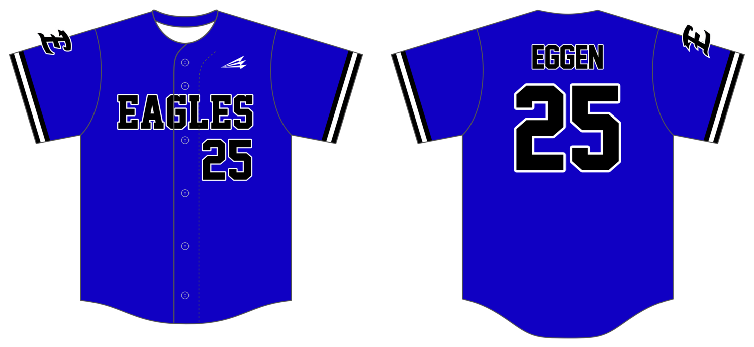 Kentucky Eagles Elite Custom HexaFlex Baseball Jersey #J2C