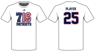 716 Patriots Custom HyperTee #HT1