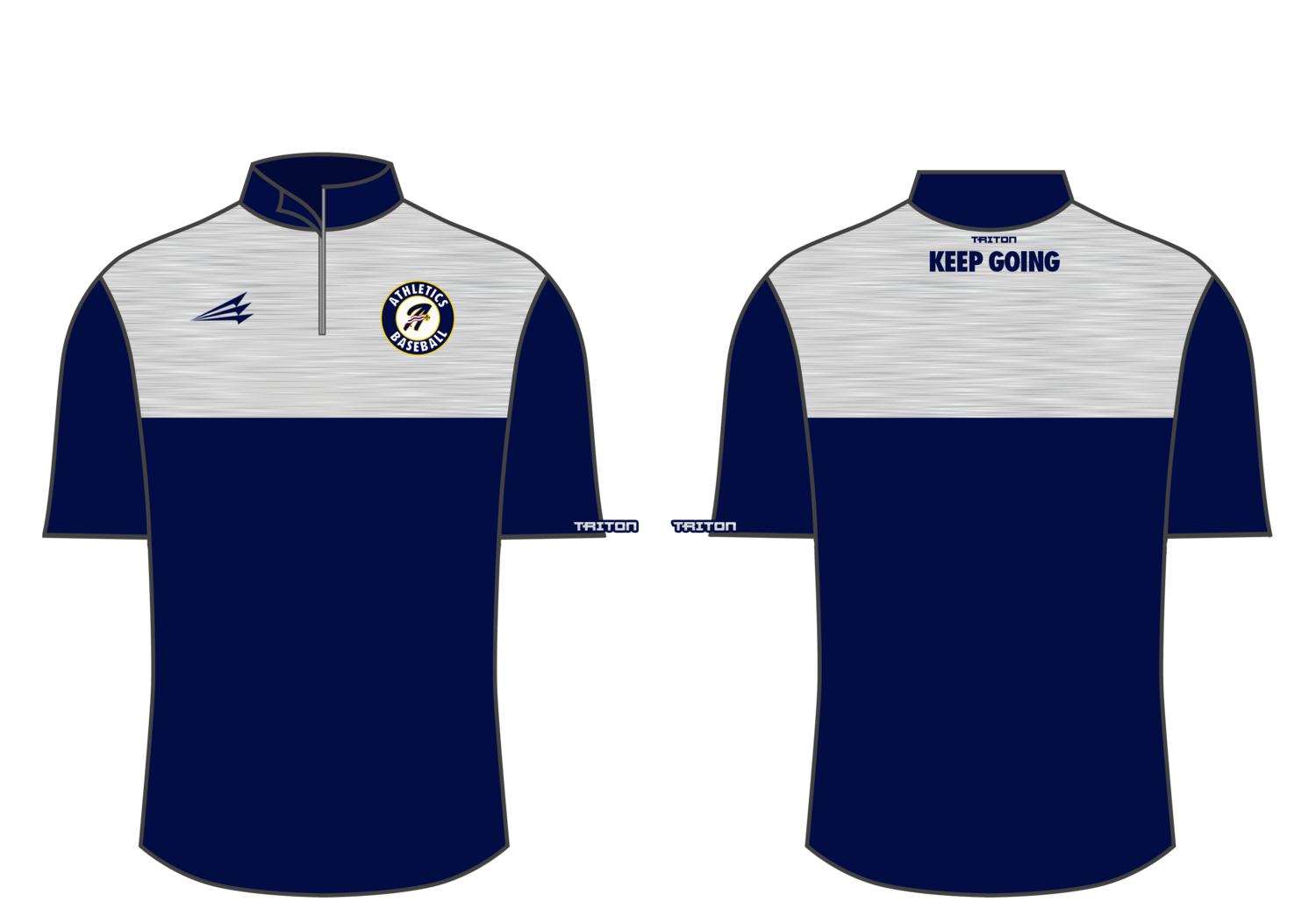 Athletics (Logue) Custom NanoZip #NZ3B