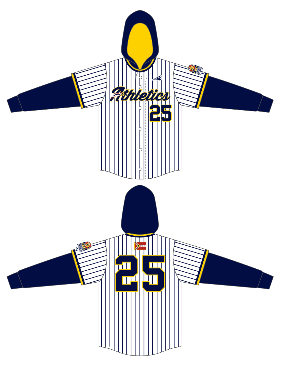 Athletics (Logue) Custom Hoodzie #HZY1