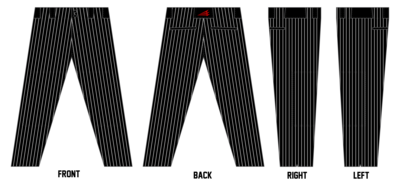 WildThangz Custom Relaxed Baseball Pant #BP1