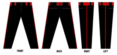 WildThangz Custom Relaxed Baseball Pant #BP2