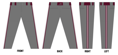 Central Wisconsin Impact CUSTOM Relaxed Baseball Pant #BP1B