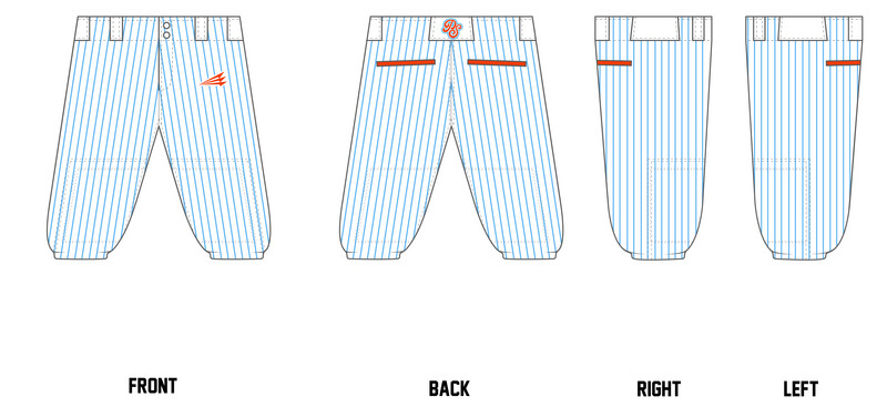 STL PowerShock Knickers Baseball Pant #BP2C