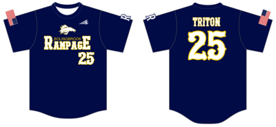 BOLINGBROOK RAMPAGE Custom HexaFlex Baseball Jersey #J2B