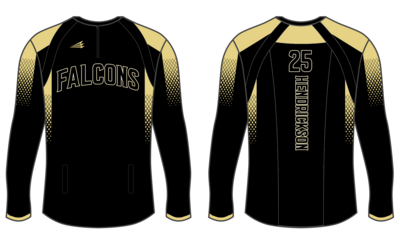 Falcons (Hendrickson) Custom Cage Jacket #CC1B