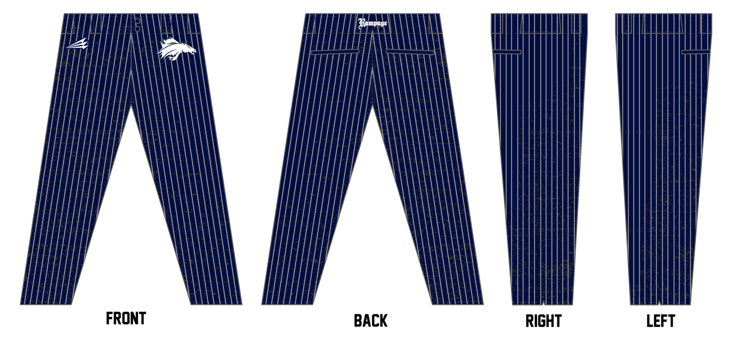 BOLINGBROOK RAMPAGE CUSTOM Relaxed Baseball Pant #BP1D