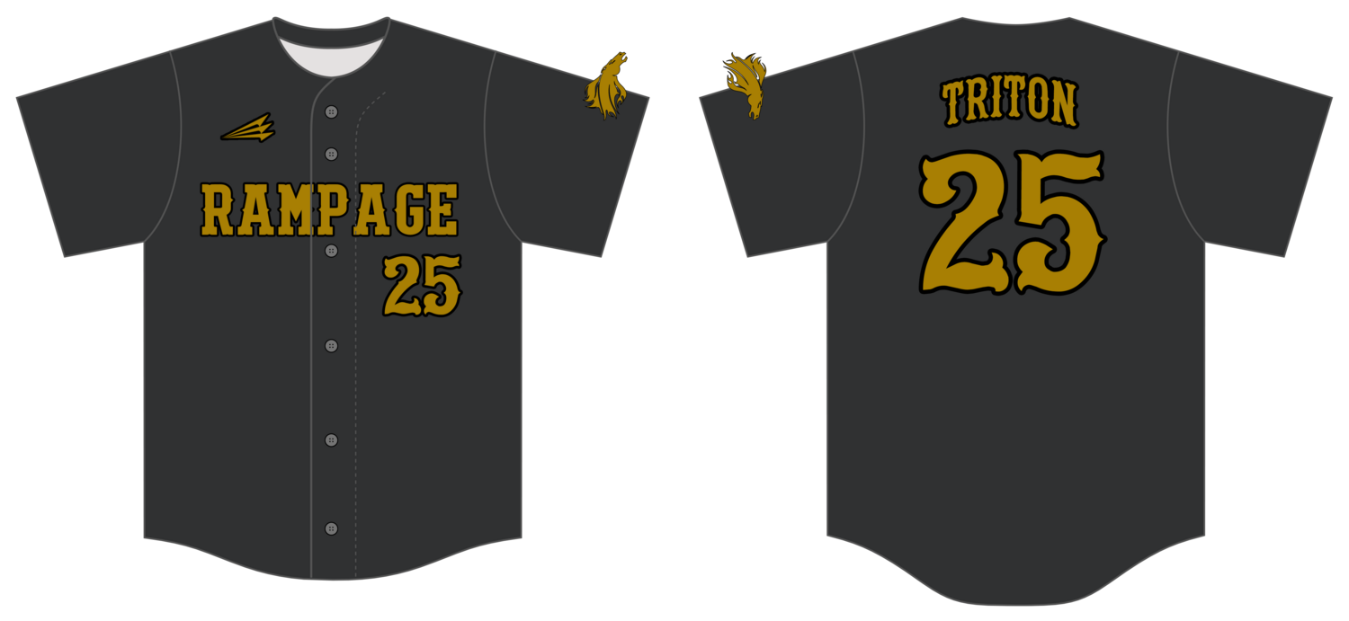 BOLINGBROOK RAMPAGE Custom HexaFlex Baseball Jersey #J6B