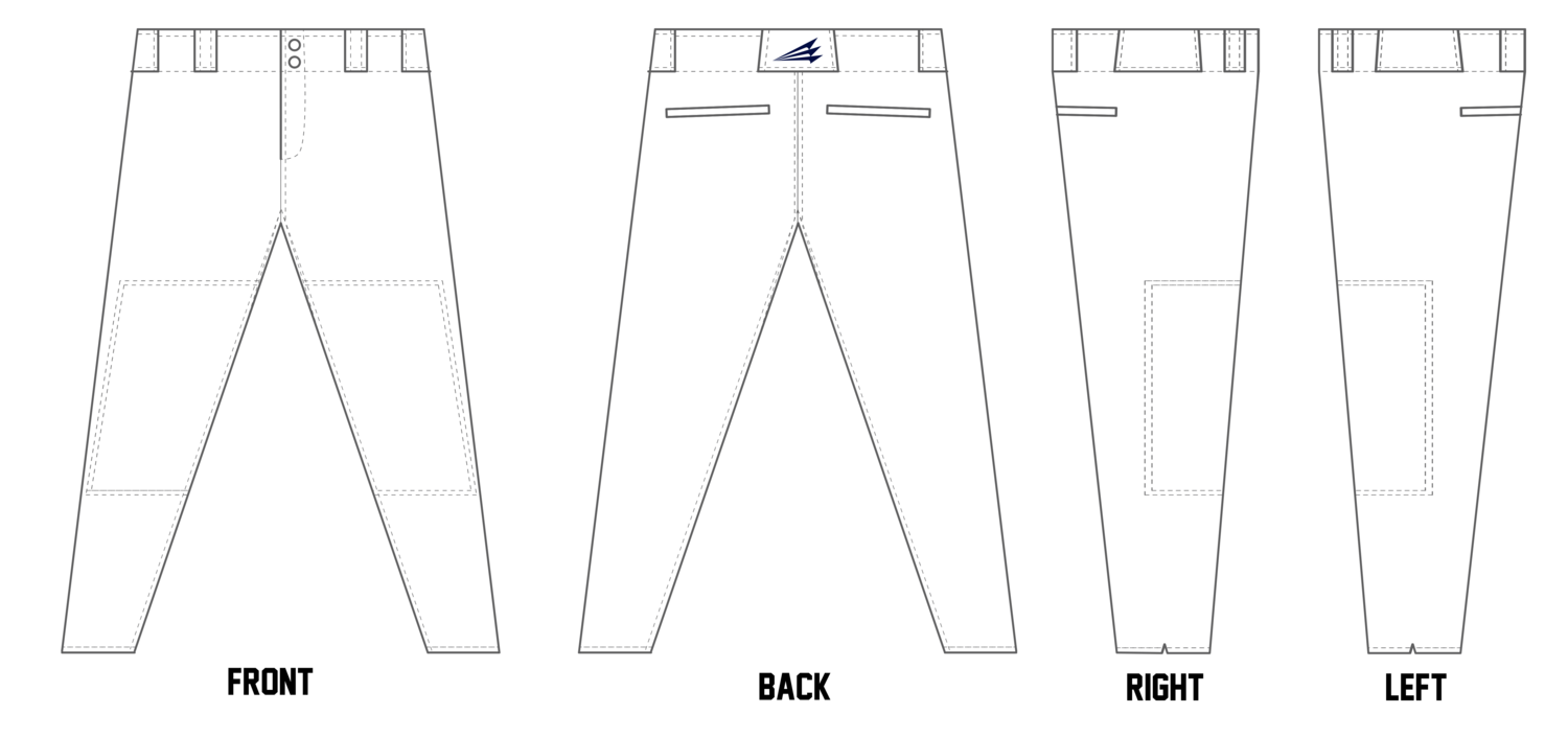 BOLINGBROOK RAMPAGE Custom ProFit Baseball Pant #BP7