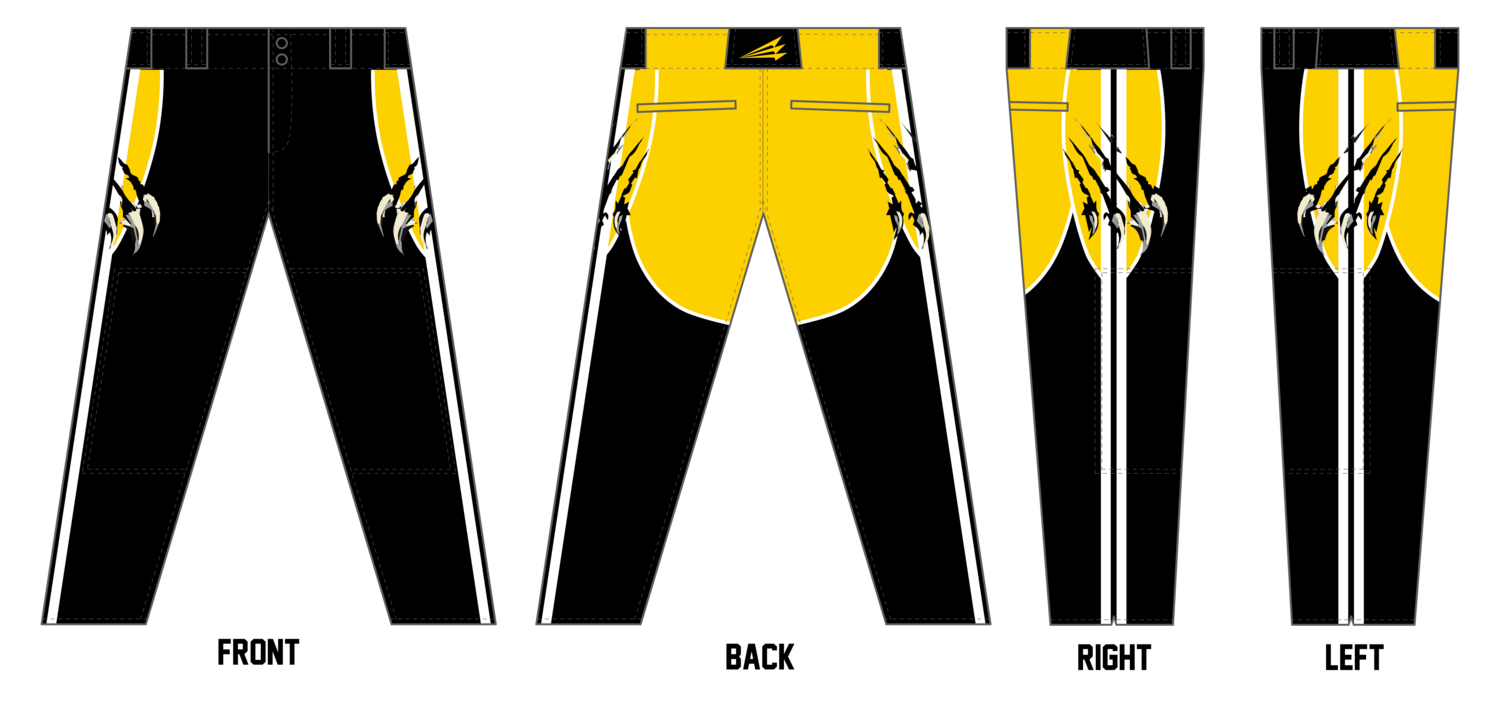 Thomas Jefferson Jaguars CUSTOM Relaxed Baseball Pant #BP5B