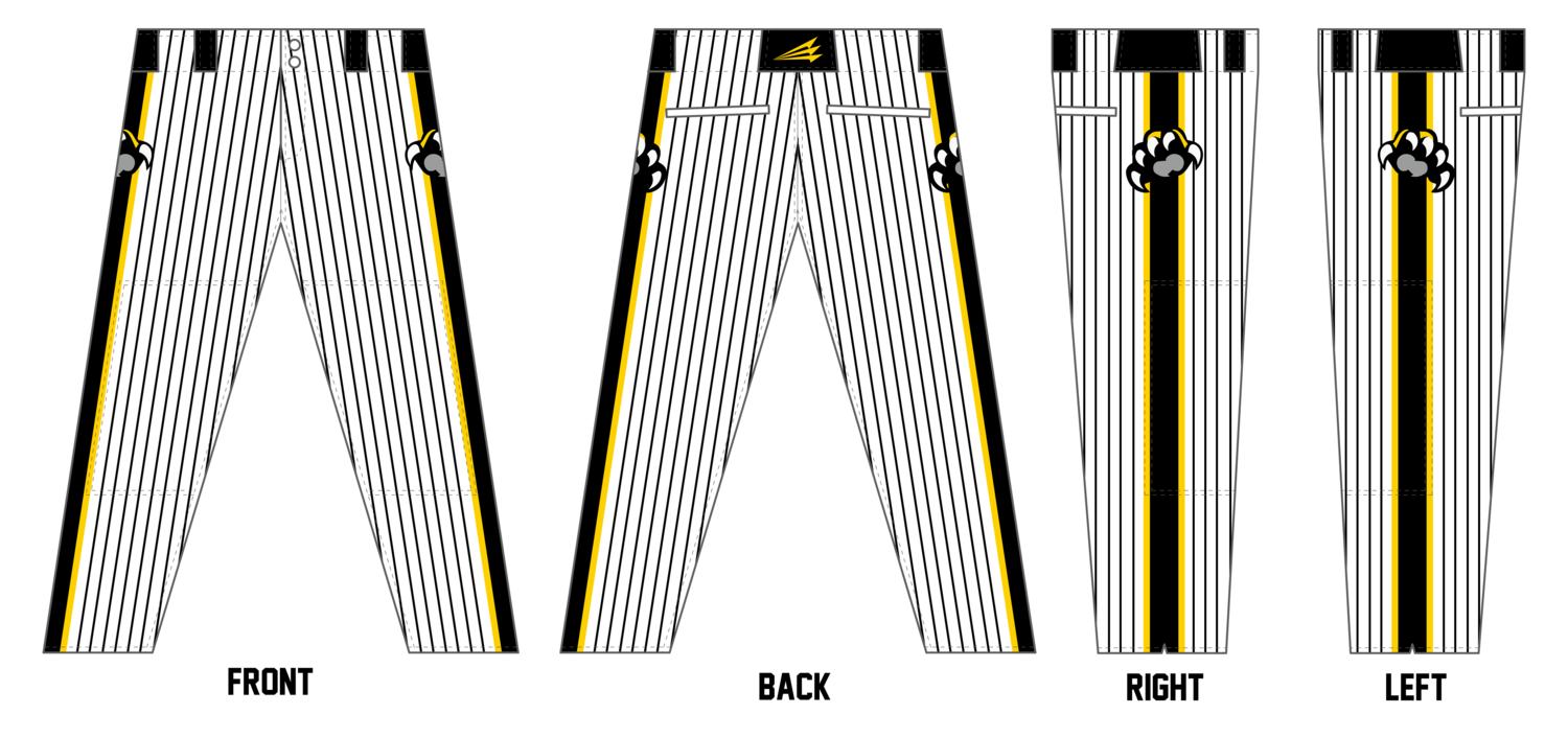 Thomas Jefferson Jaguars CUSTOM Relaxed Baseball Pant #BP4E