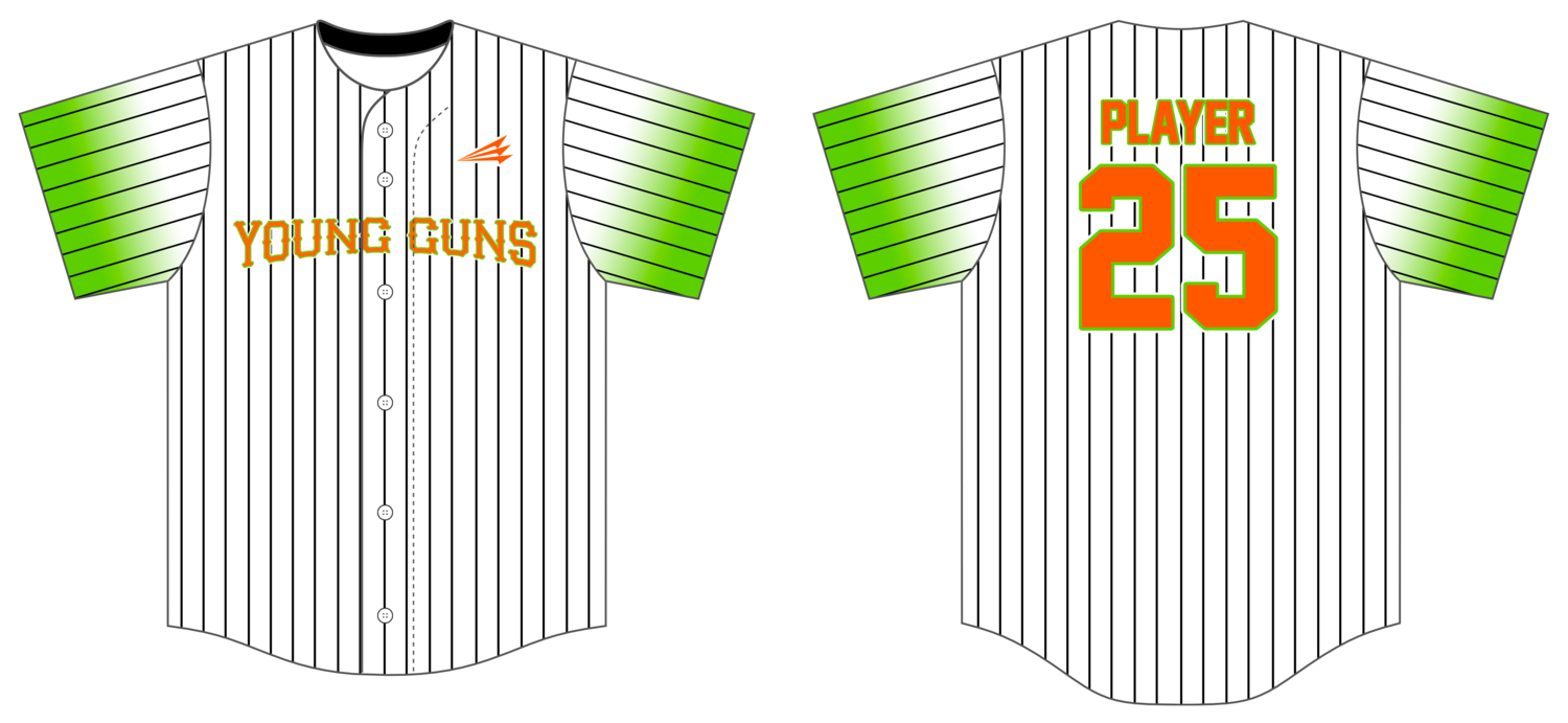 Young Guns Custom HexaFlex Baseball Jersey #J5B