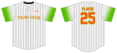 Young Guns Custom HexaFlex Baseball Jersey #J5B