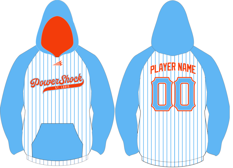 STL PowerShock Custom Vulcan Hoodie #VH1