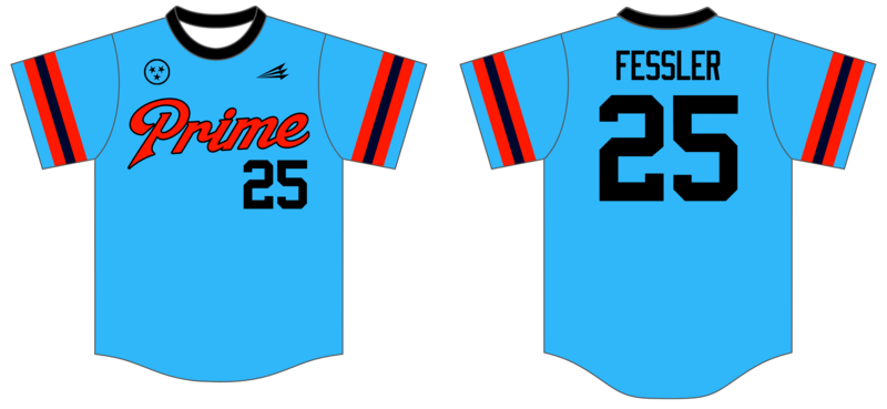 TN Prime Custom HexaFlex Baseball Jersey #J3b