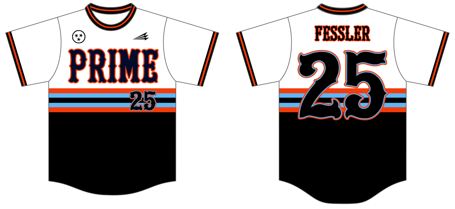 TN Prime Custom HexaFlex Baseball Jersey #J2d
