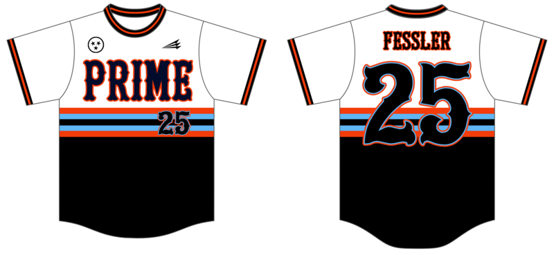 TN Prime Custom HexaFlex Baseball Jersey #J2d