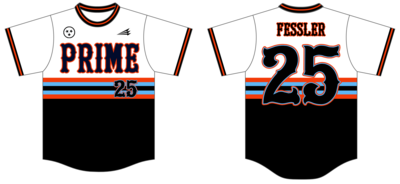 TN Prime Custom HexaFlex Baseball Jersey #J2d