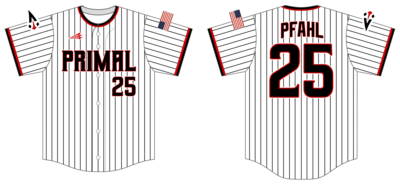 Primal (Pfahl) Custom HexaFlex Baseball Jersey #J5