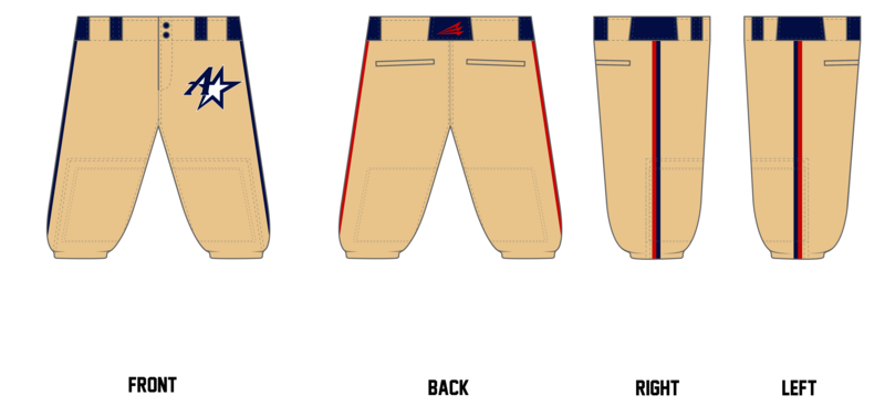 Midwest Astros Custom Knicker Baseball Pant #BP13C