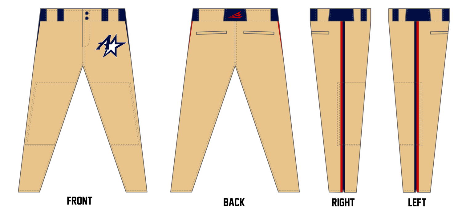 Midwest Astros Custom ProFit Baseball Pant #BP13B