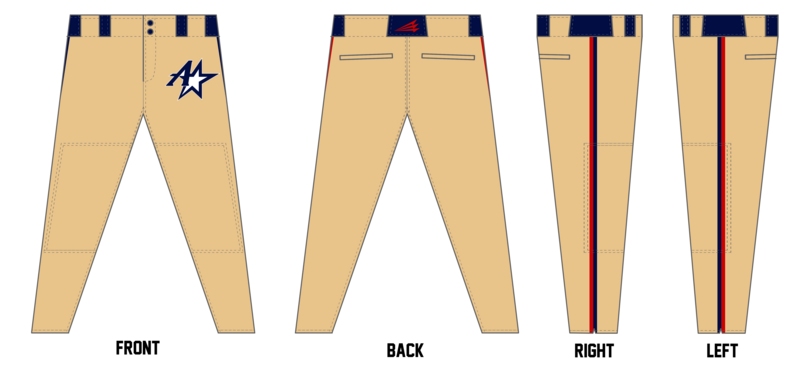 Midwest Astros Custom ProFit Baseball Pant #BP13B