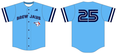 Brew Jays (Coppola) Custom Nanodri Baseball Jersey #J1B