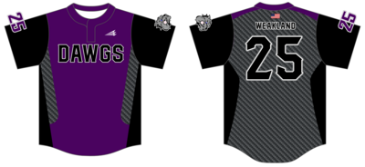 Hamburg Dawgs Custom HexaFlex Baseball Jersey #J1B