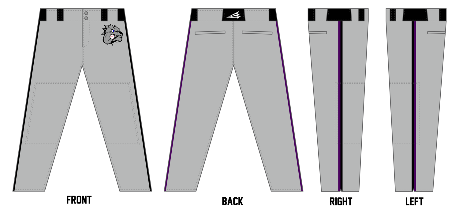 Hamburg Dawgs CUSTOM Relaxed Baseball Pant #BP2C