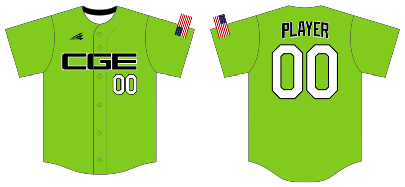 CGE Custom NanoDri Baseball Jersey #J7