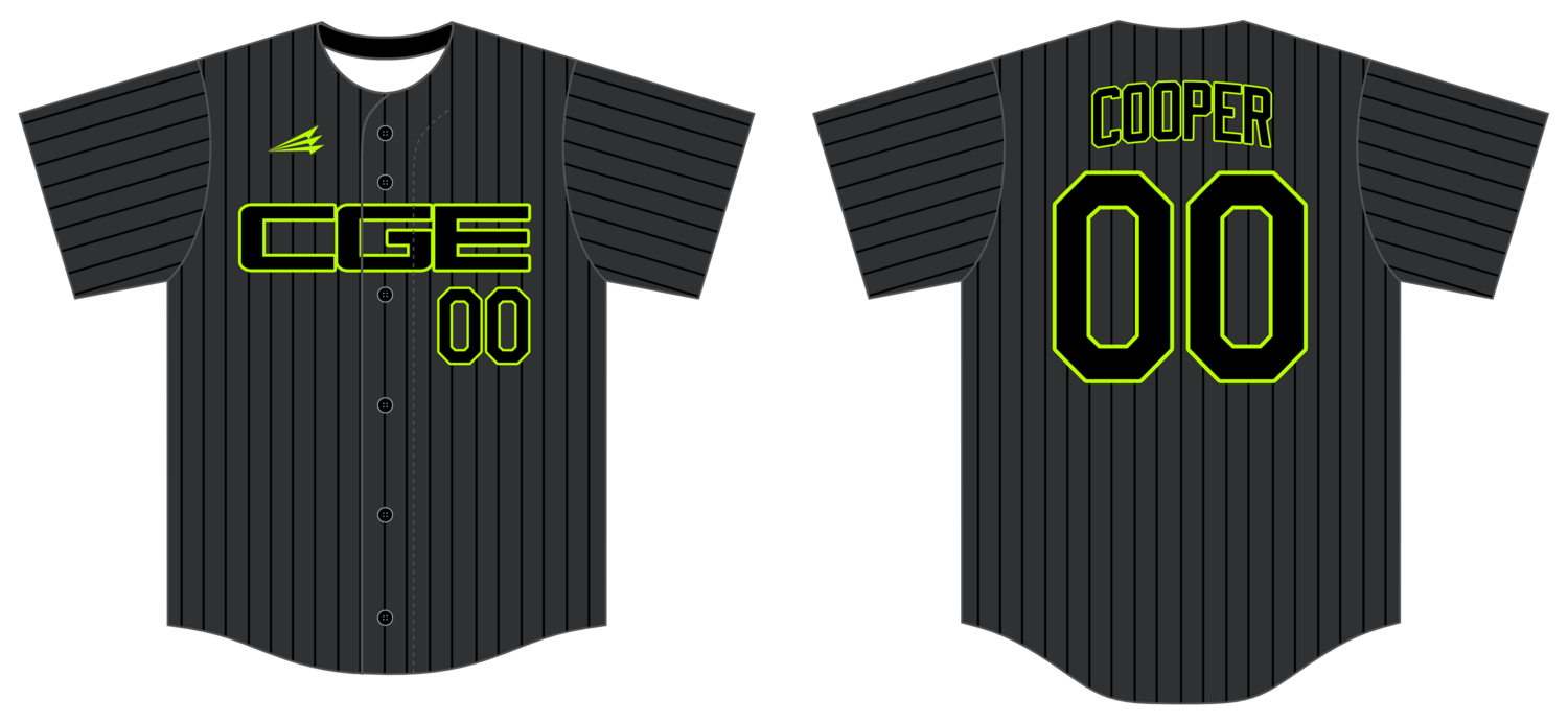 CGE Custom NanoDri Baseball Jersey #J3C