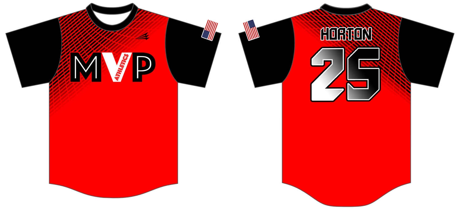 MVP Athletics Softball Custom Hexaflex Baseball Jersey #J5