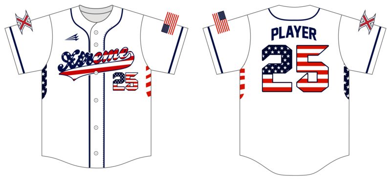 Xtreme Organization Custom HexaFlex Baseball Jersey #J10