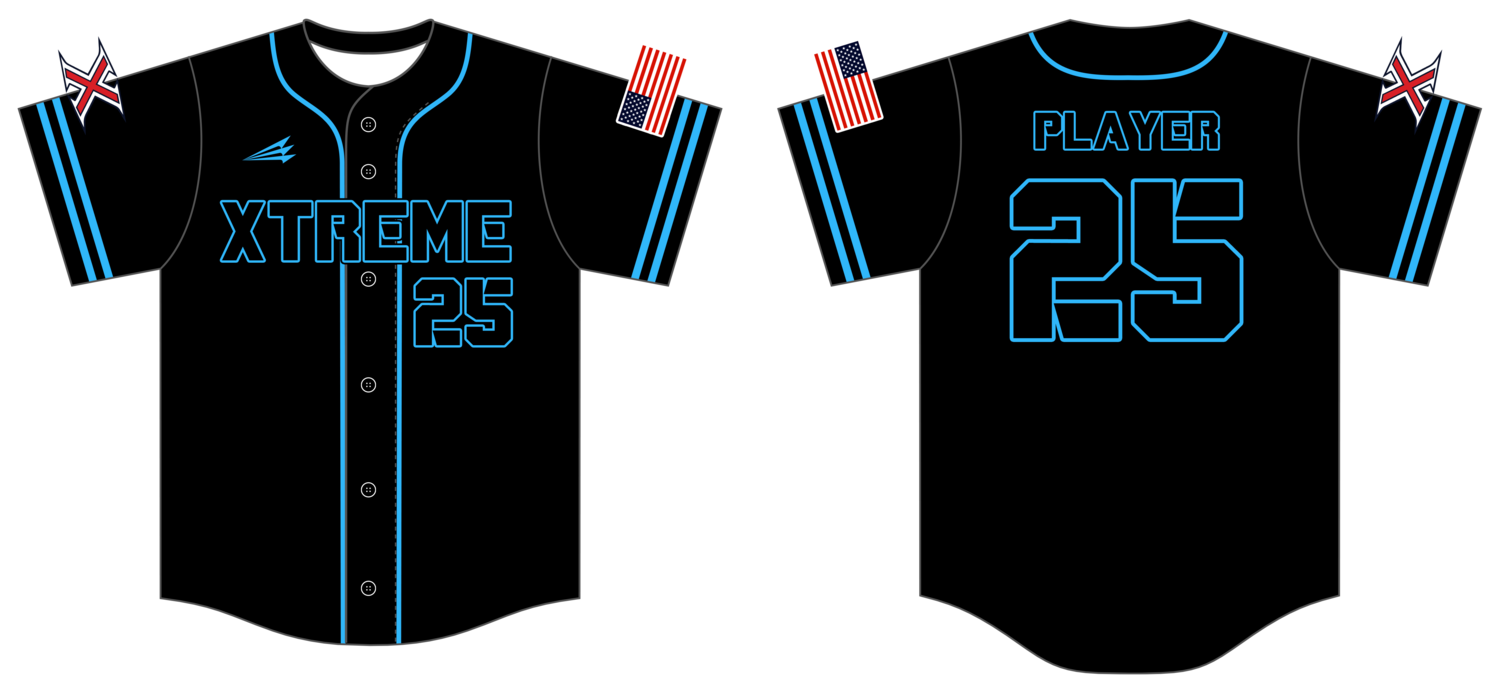 Xtreme Organization Custom HexaFlex Baseball Jersey #J7