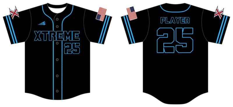 Xtreme Organization Custom HexaFlex Baseball Jersey #J7