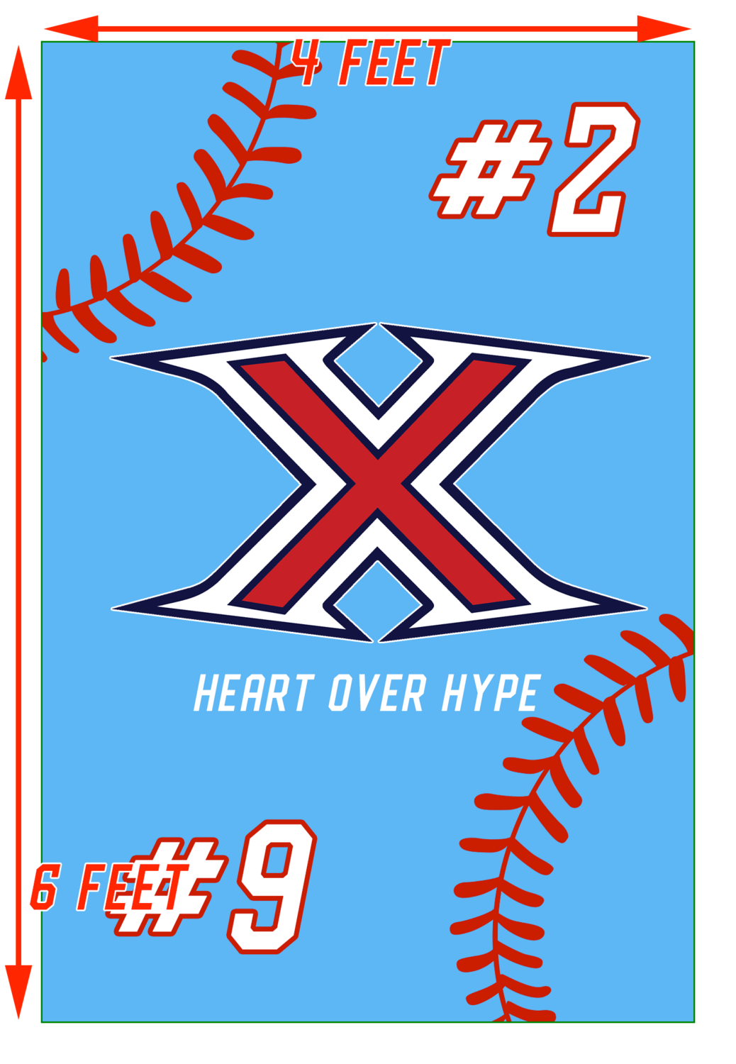 Xtreme Organization Custom Blanket #BLK3B
