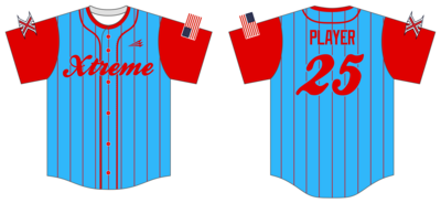 Xtreme Organization Custom HexaFlex Baseball Jersey #J9