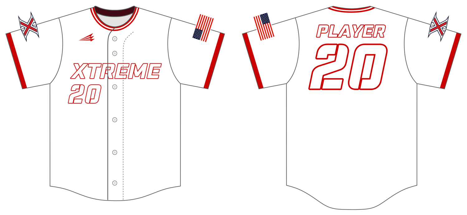 Xtreme Organization Custom HexaFlex Baseball Jersey #J11B